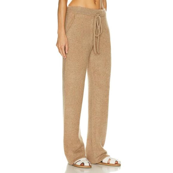 Elder Statesman Cashmere Lounge Pants in Camel M - Picture 3 of 7